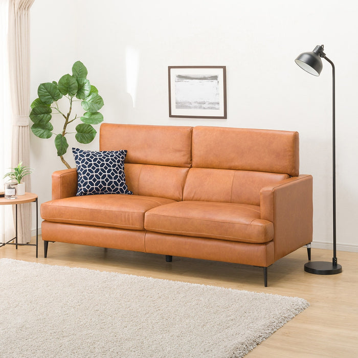 3P Sofa Satherla Leather-C2 BR