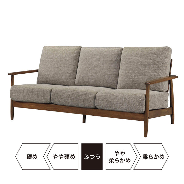 3 Seat Sofa Mais BE/MBR