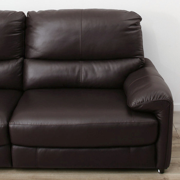 3P Left-Arm Electric Sofa Jaffa NB DBR