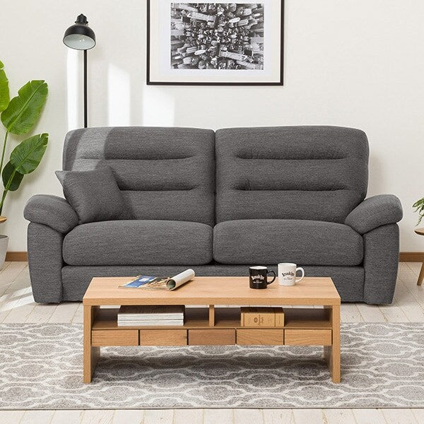 3 Seat Sofa N-Pocket A12 H-LO DR-GY