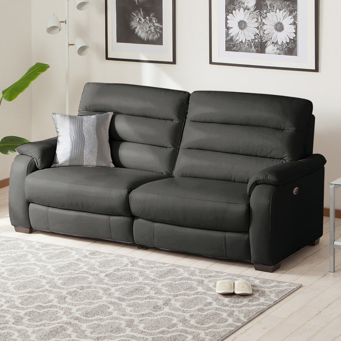 3 Seat LA-Electric Sofa Crona SK GY