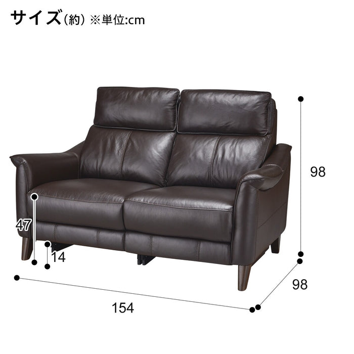 2P Sofa Cherryb NB DBR