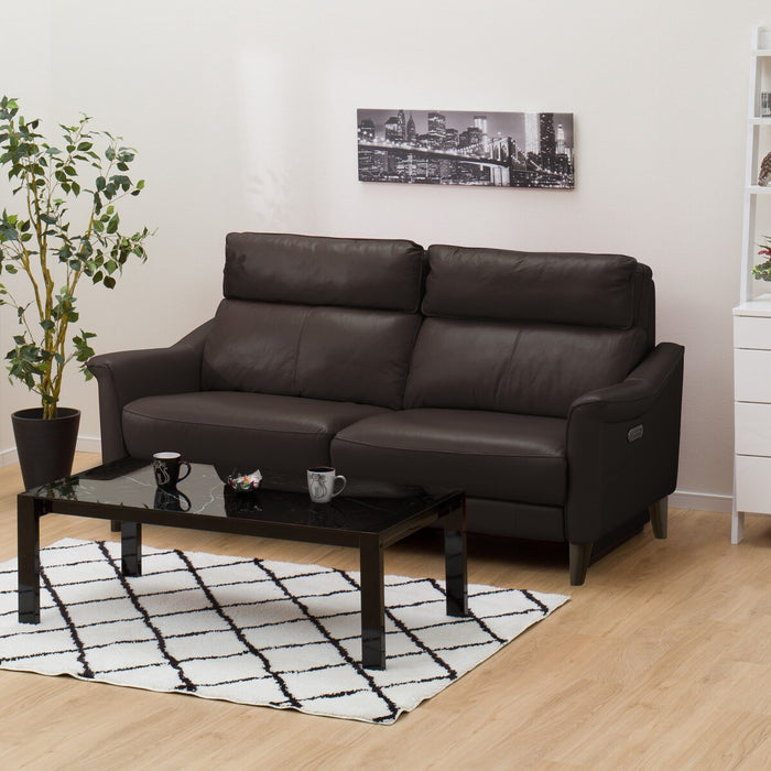 3P Left-Arm Electric Sofa Cherryb NB DBR