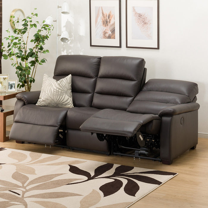 3 Seat Recliner Sofa N-Believa DBR2-SZN116 Leather