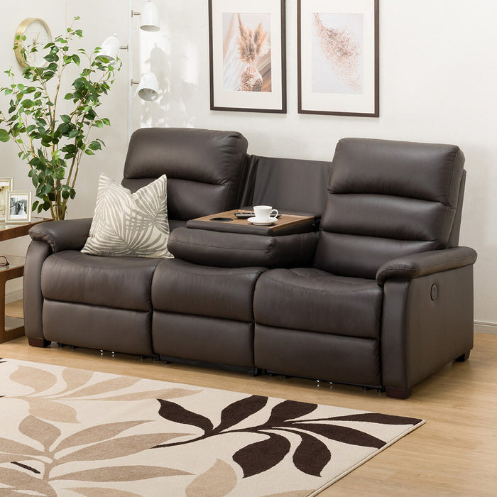 3 Seat Recliner Sofa N-Believa DBR2-SZN116 Leather