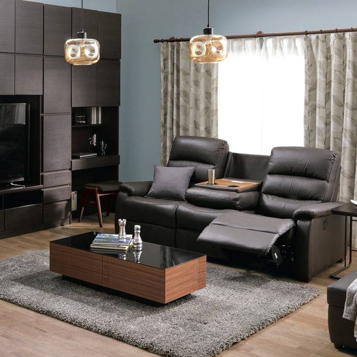 3 Seat Recliner Sofa N-Believa DBR2-SZN116 Leather