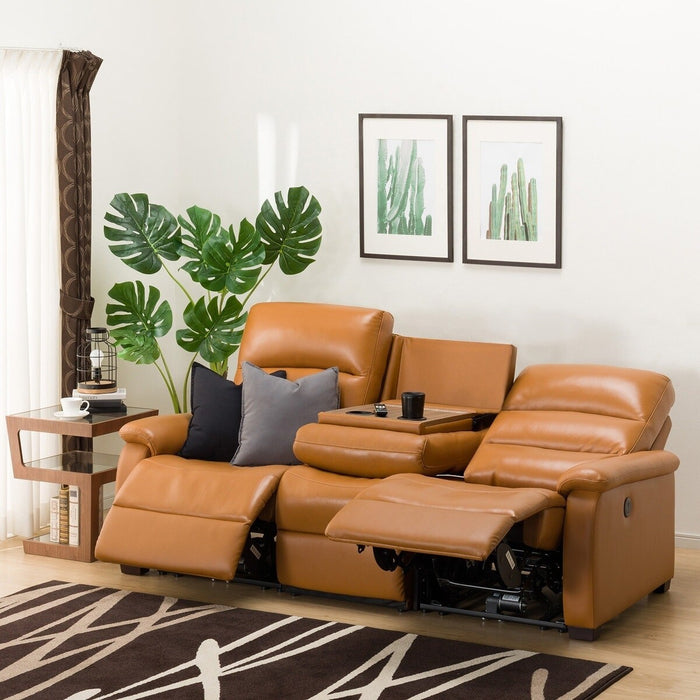 3 Seat Recliner Sofa N-Believa CA2-JHN76 TK Leather