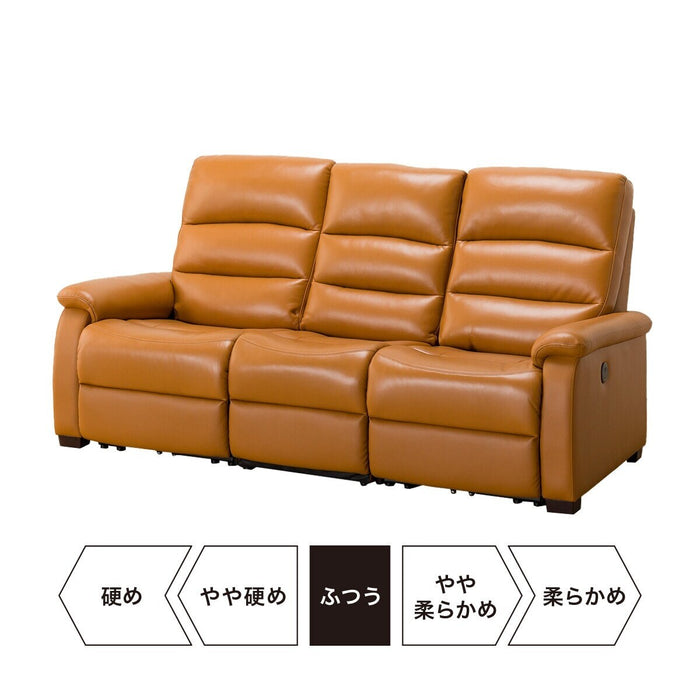 3 Seat Recliner Sofa N-Believa CA2-JHN76 TK Leather