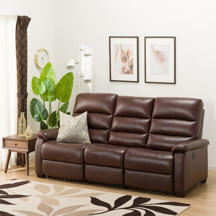 3 Seat Recliner Sofa N-Believa BR2-SCF66 TK Leather