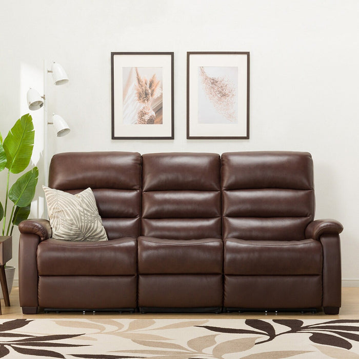 3 Seat Recliner Sofa N-Believa BR2-SCF66 TK Leather