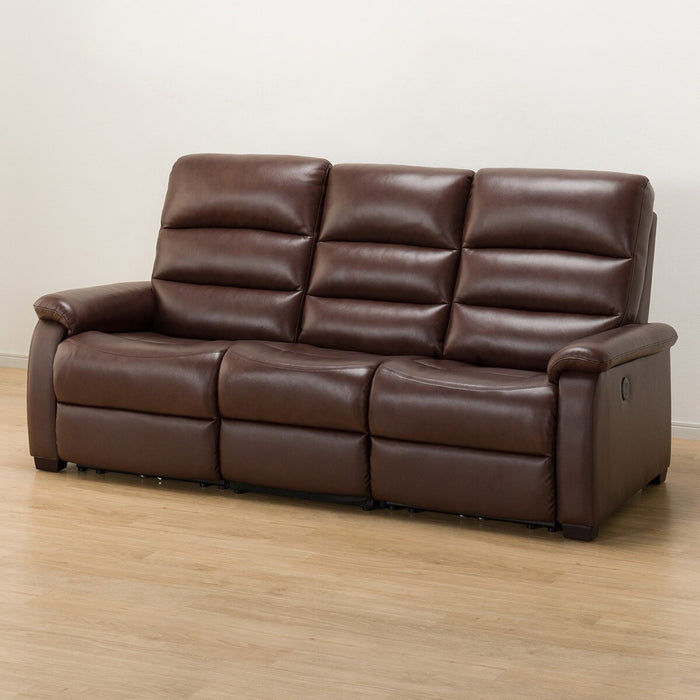 3 Seat Recliner Sofa N-Believa BR2-SCF66 TK Leather