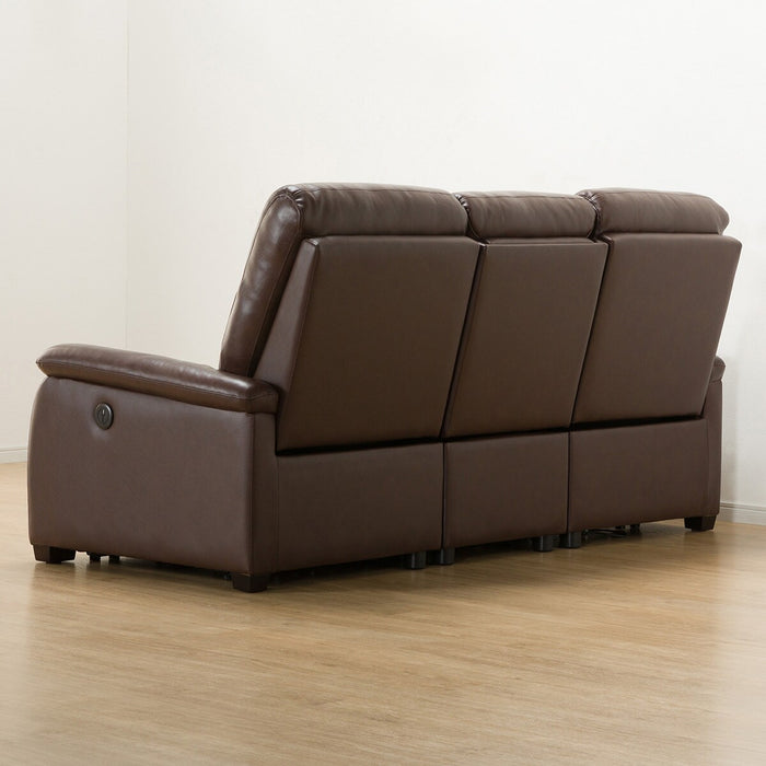 3 Seat Recliner Sofa N-Believa BR2-SCF66 TK Leather