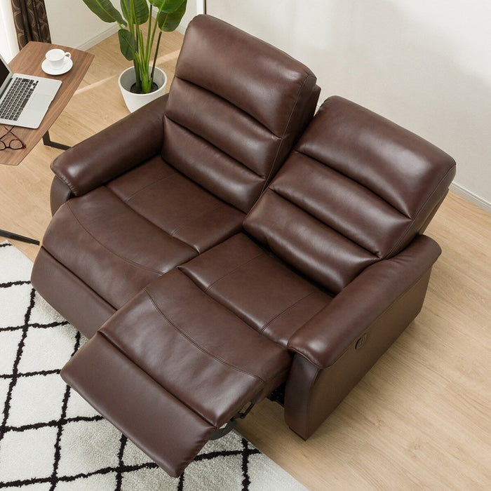 2 Seat Recliner Sofa N-Believa BR2-SCF66 TK Leather