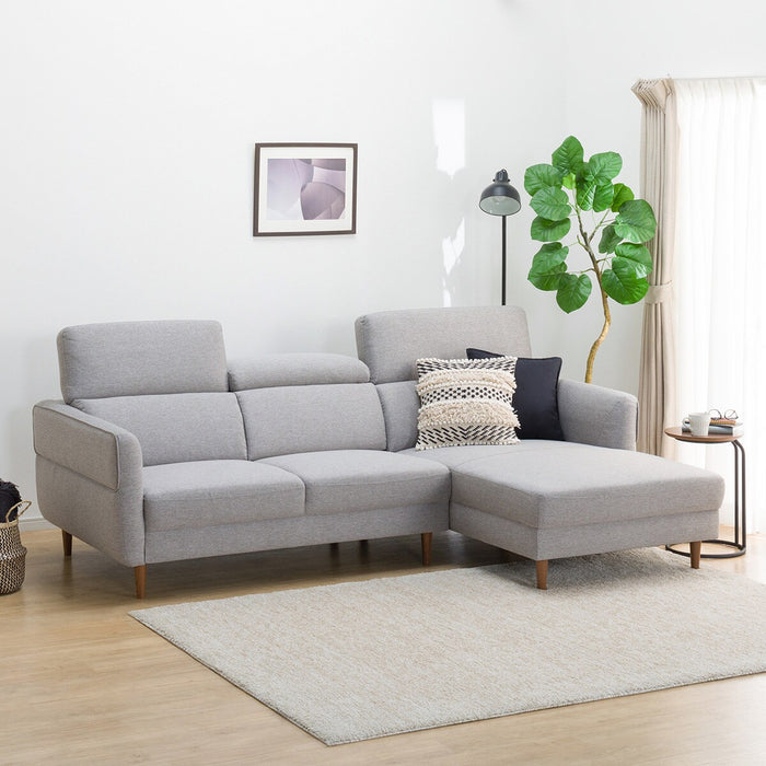 L-Shaped Sofa KK026 LC GY