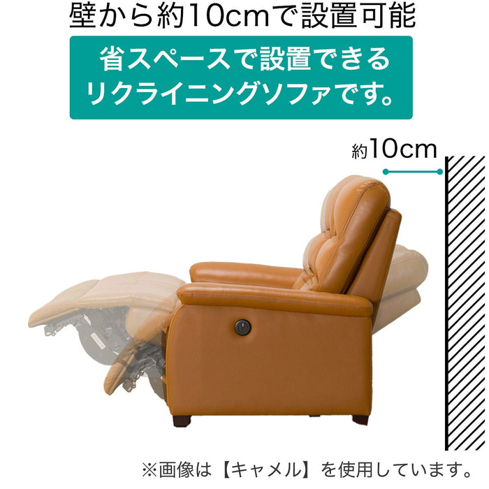 2S Sofa N-Believa DBR2-SCF66 TK Leather with Storage Table