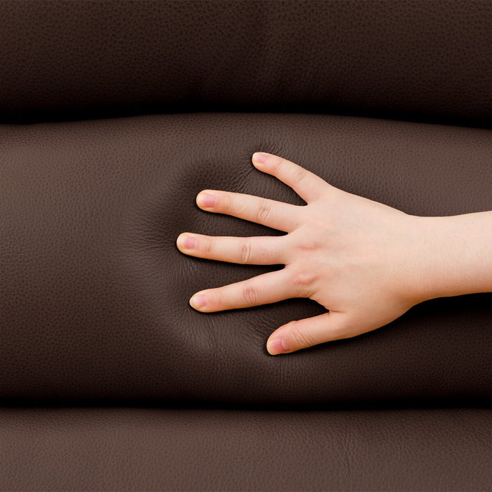 2S Sofa N-Believa DBR2-SCF66 TK Leather with Storage Table