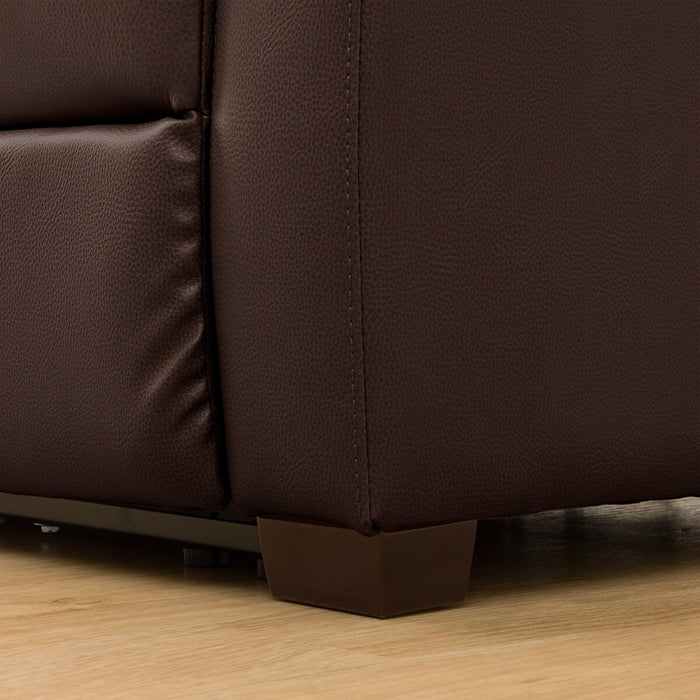 2S Sofa N-Believa DBR2-SCF66 TK Leather with Storage Table