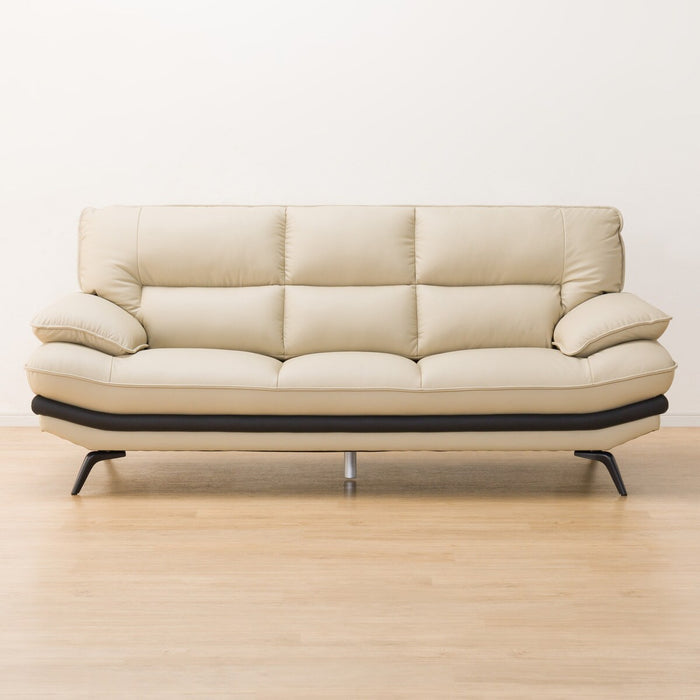 3P Sofa Lozo KD BE Leather