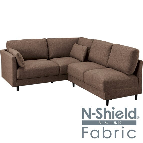 CS-01 Corner Sofa Set N-Shield FB H-DBR