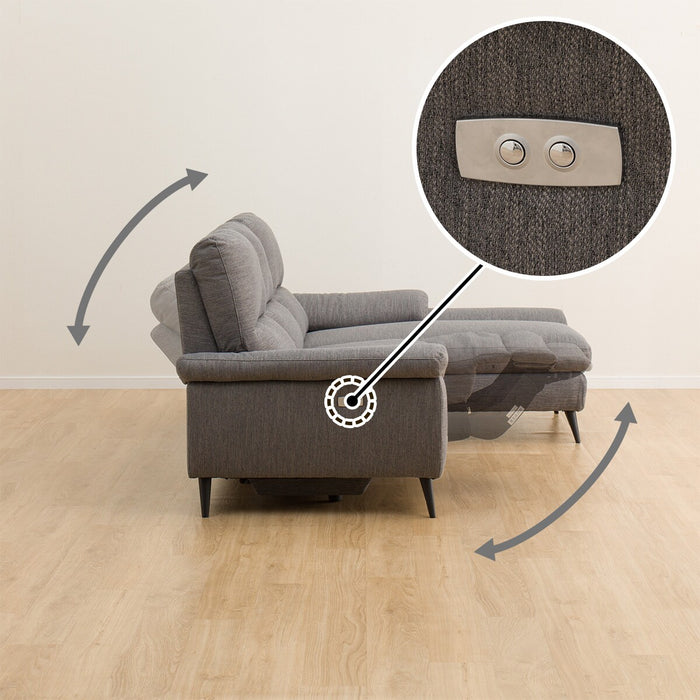 Electric Couch Sofa LB033-LC DR-GY