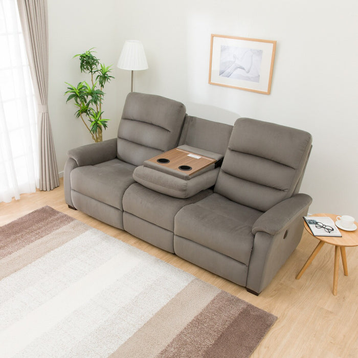 3P Electric Sofa N-Believa Microfiber GY