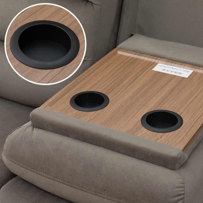 3P Electric Sofa N-Believa Microfiber GY