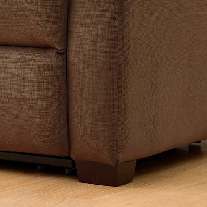 2P Electric Sofa N-Believa Microfiber DBR