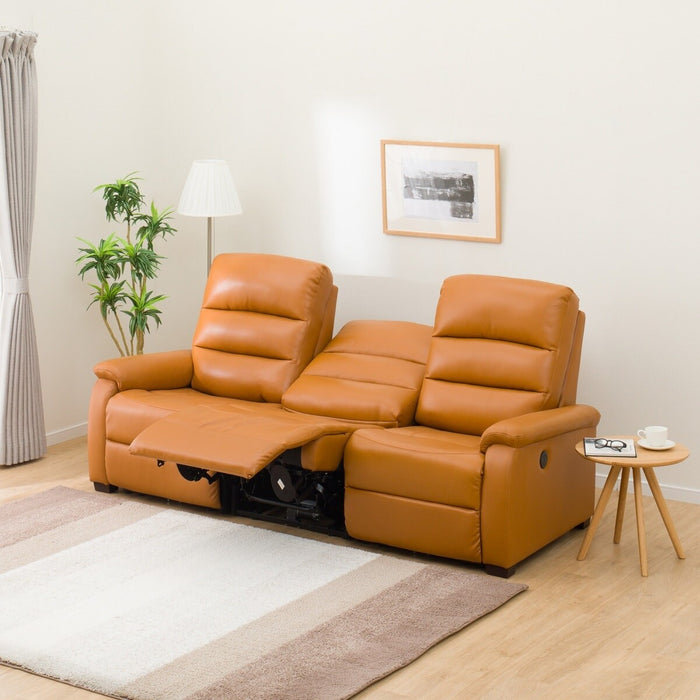 3 Electric 3P Sofa N-Believa CA2-JHN76 TK Leather