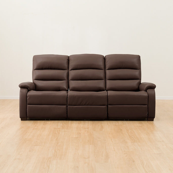 3 Electric 3P Sofa N-Believa DBR2-JHN76 TK Leather