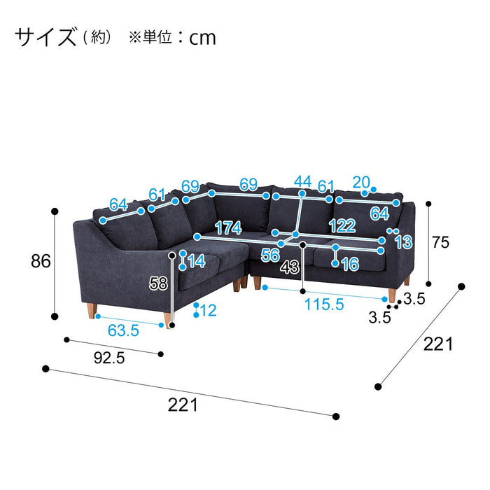 Corner 3 Set ANM001 DBL