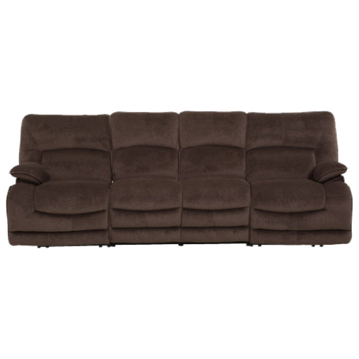 4 Seater Electric Fabric Sofa Hit DBR 2Cs