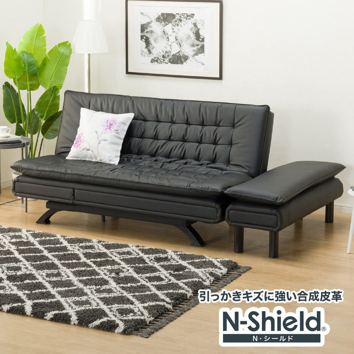 Sofa-Bed N-Shield Rock2 Right Couch BK