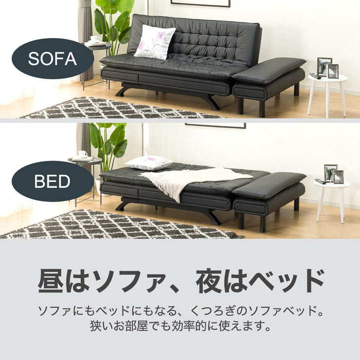 Sofa-Bed N-Shield Rock2 Right Couch BK