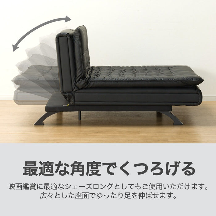 Sofa-Bed N-Shield Rock2 Right Couch BK