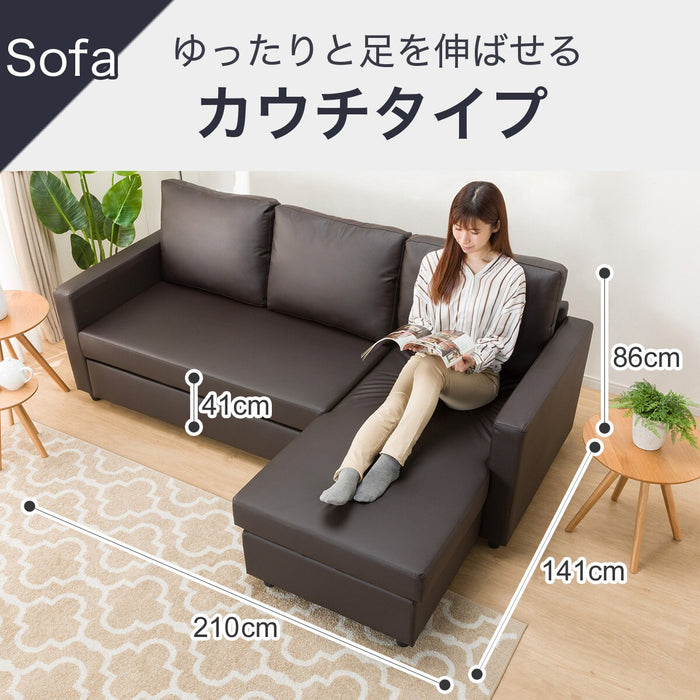 Couch Sofa Bed N-Shield Noark 2 DBR