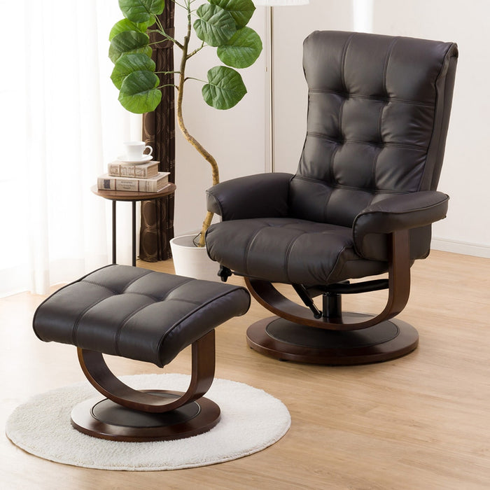 Personal Armchair Primo 2 DBR Leather