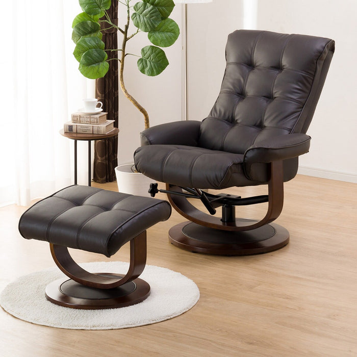 Personal Armchair Primo 2 DBR Leather