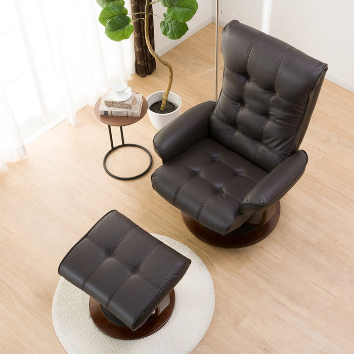 Personal Armchair Primo 2 DBR Leather