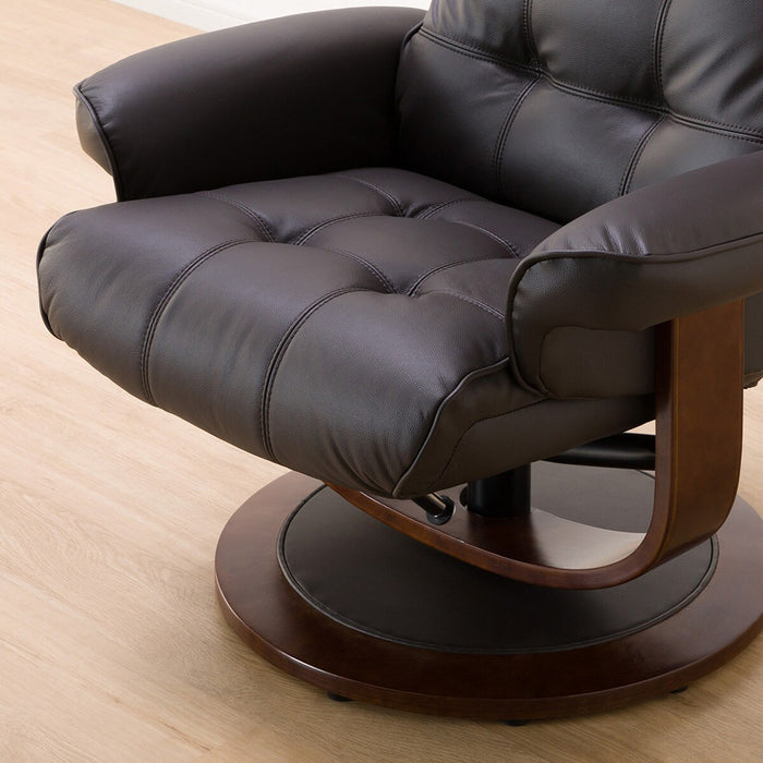 Personal Armchair Primo 2 DBR Leather