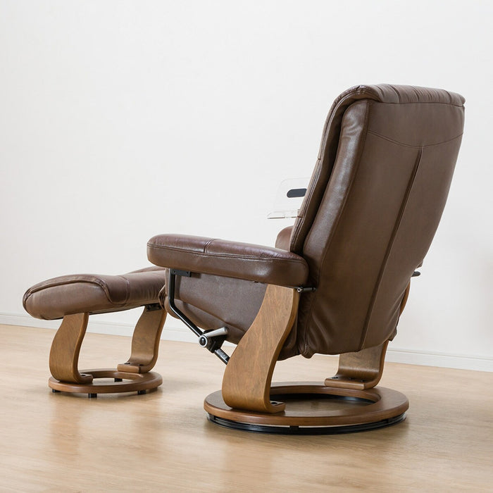 Personal Chair Armchair Ralph 3 Leather DBR