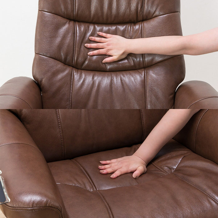 Personal Chair Armchair Ralph 3 Leather DBR