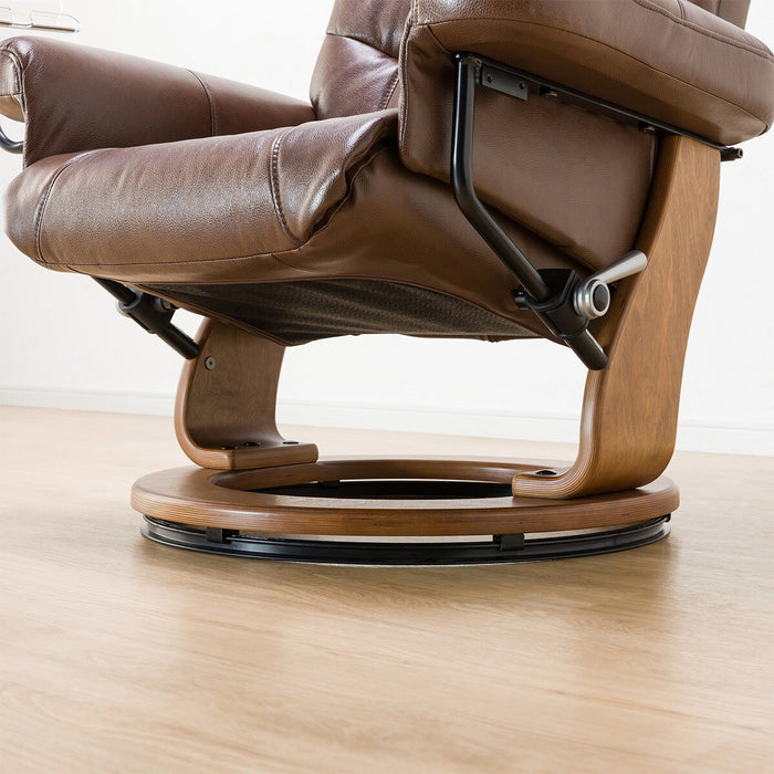 Personal Chair Armchair Ralph 3 Leather DBR