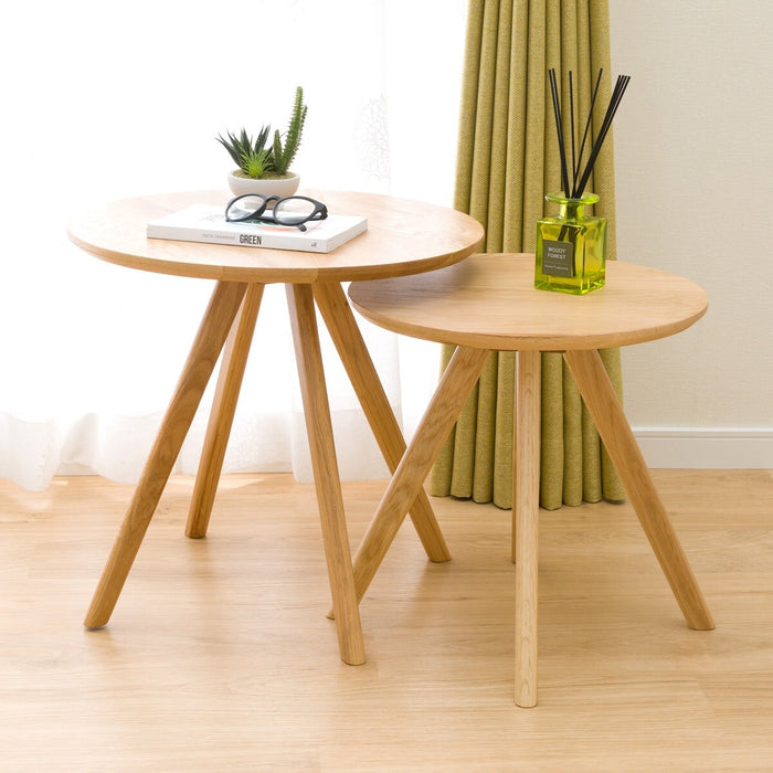 Nest Table Oak 3 LBR (2-Pcs Set)