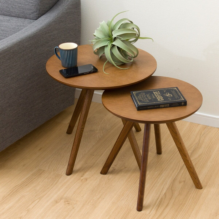 Nest Table Oak 3 MBR (2-Pcs Set)