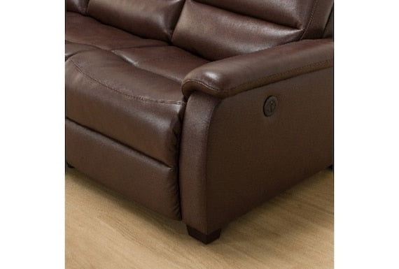 4 Seat Recliner Sofa N-Believa BR T Leather