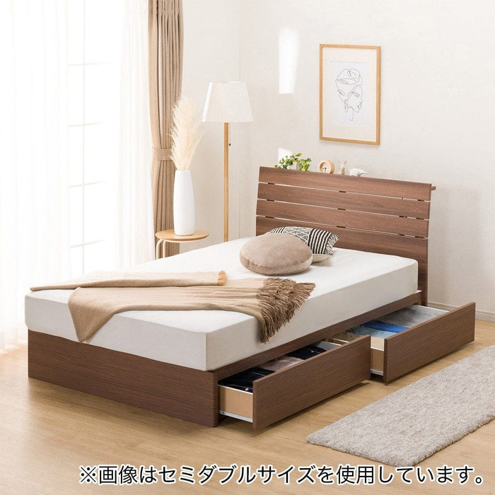 Double Bed Frame (EB-001 with drawers MBR DR)