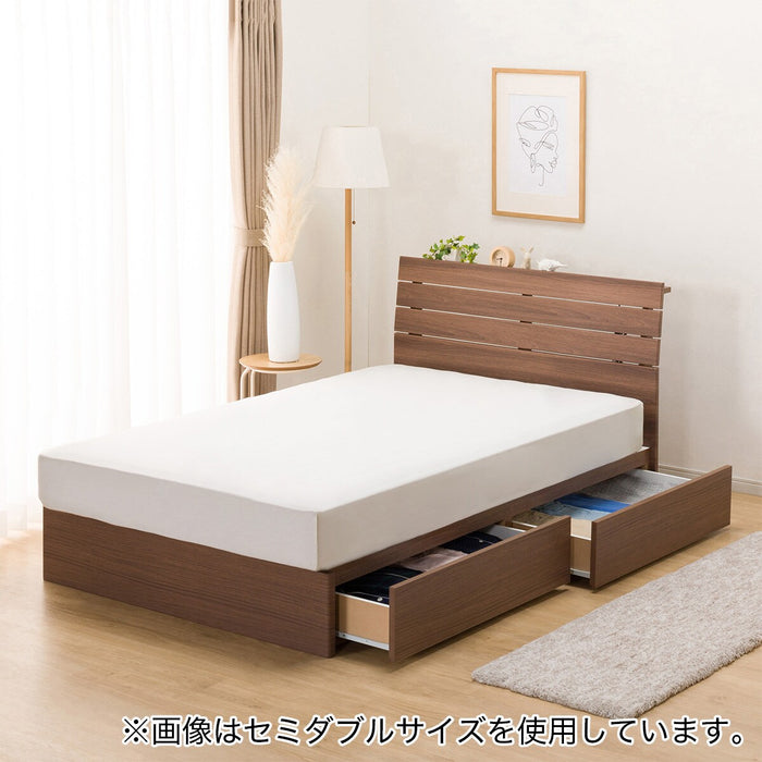 Double Bed Frame (EB-001 with drawers MBR DR)