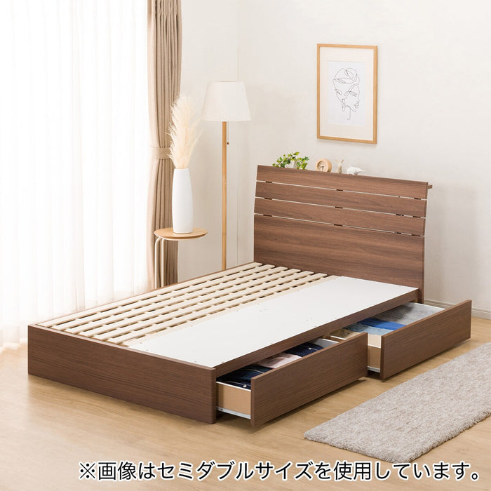 Double Bed Frame (EB-001 with drawers MBR DR)