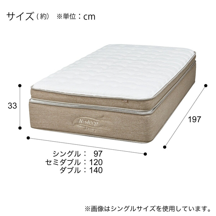 Double Mattress N-Sleep Luxury L2-CC