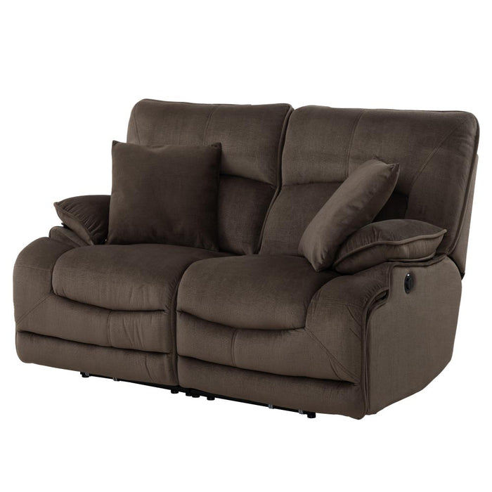 2 Seater Electric Fabric Sofa Hit DBR 2Cs